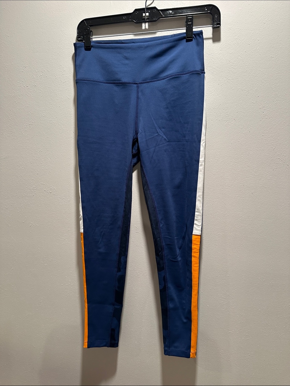 Splits59  Blur Leggings with White and Orange Side Panels and Camo